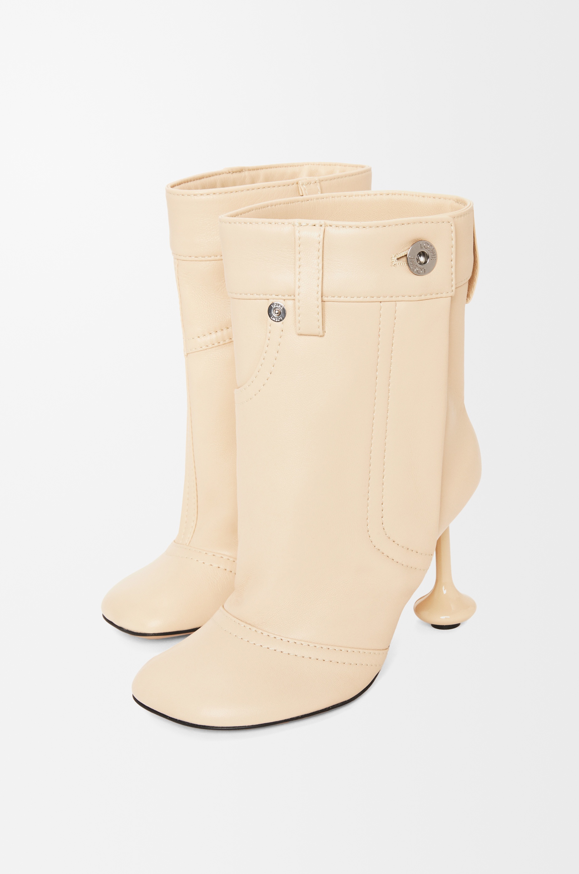 Toy ankle bootie in nappa lambskin - 3