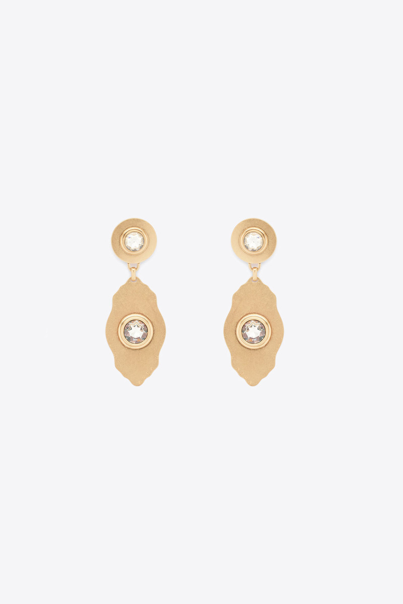 PLATE DROP EARRINGS 1