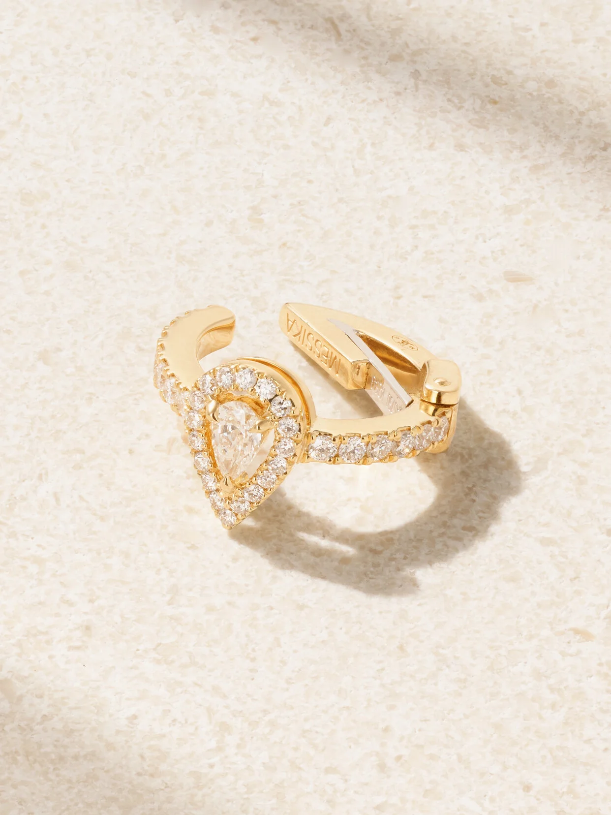 My Twin 18-karat Gold Diamond Ear Cuff - 1