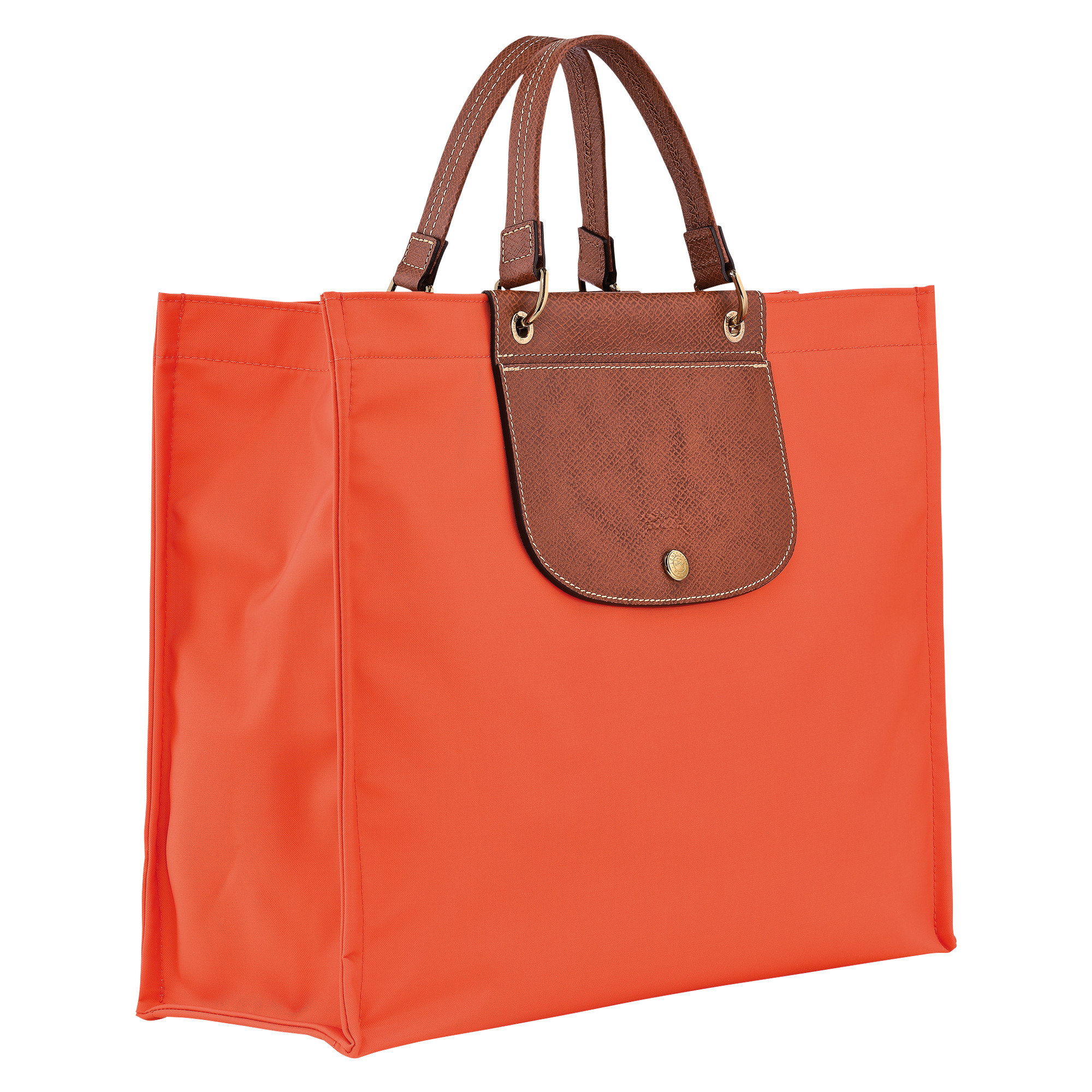 Cabas Longchamp L Tote Bag Carrot - Canvas - 3