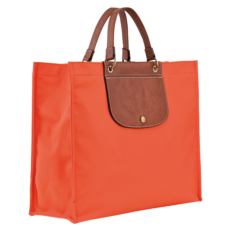 Cabas Longchamp L Tote Bag Carrot - Canvas 3