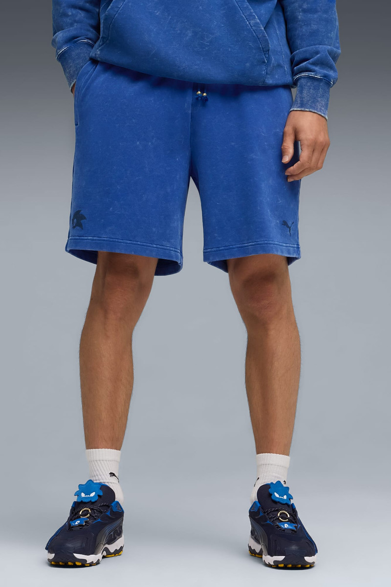 PUMA PUMA x SONIC THE HEDGEHOG Men's Relaxed Shorts outlook