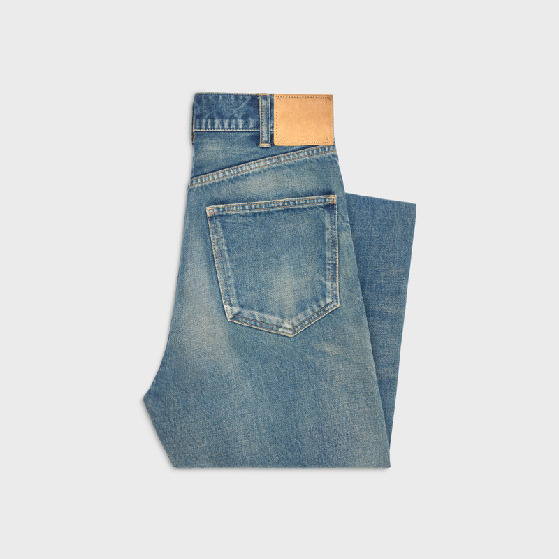 CELINE kurt jeans in trail wash denim outlook