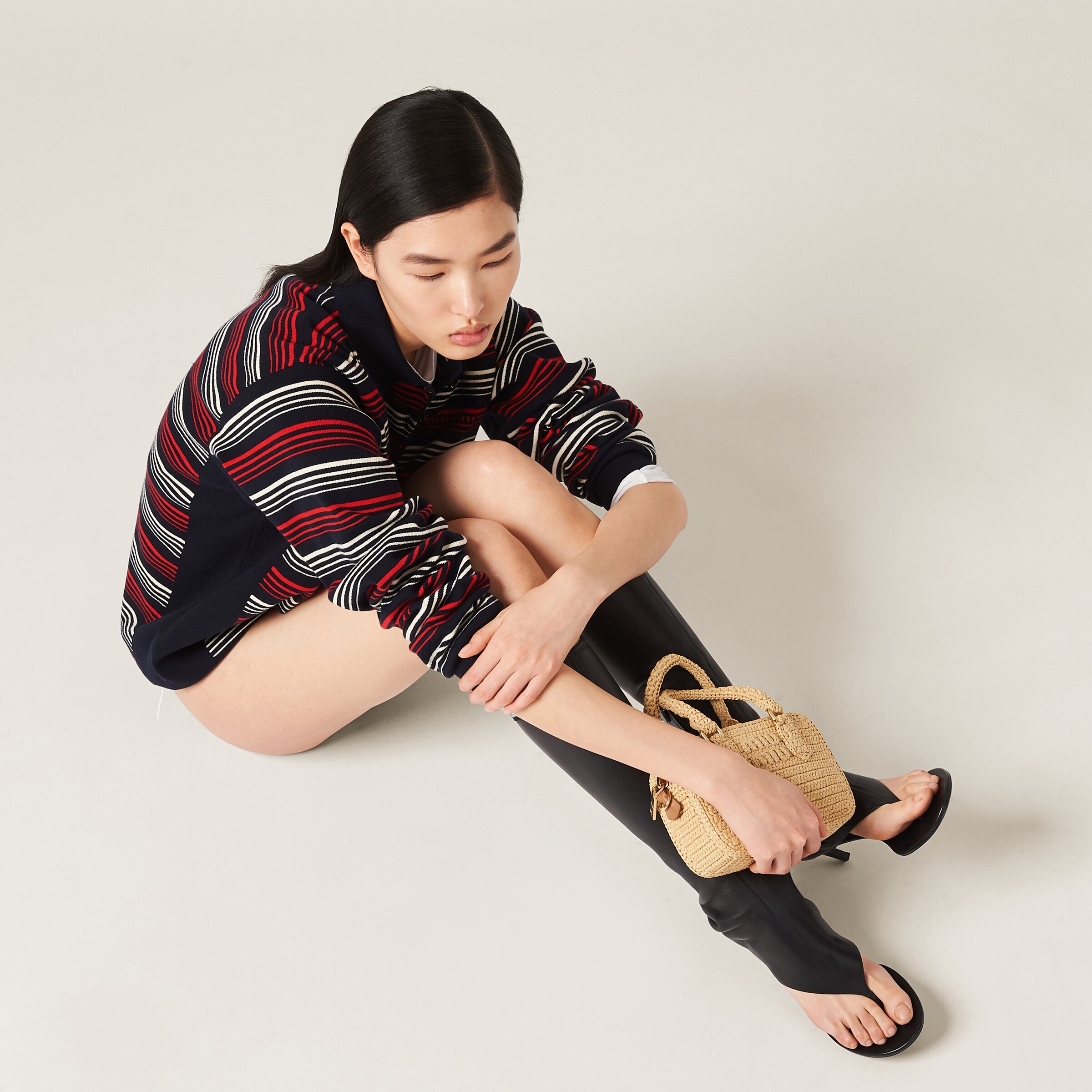 Cotton knit polo shirt - 4