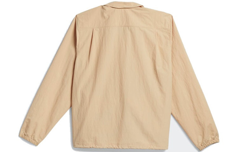 adidas adidas originals Unisex Coach Sports Jacket Brown GL9969 outlook