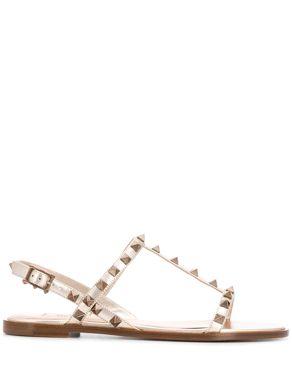 Rockstud flat sandals - 1