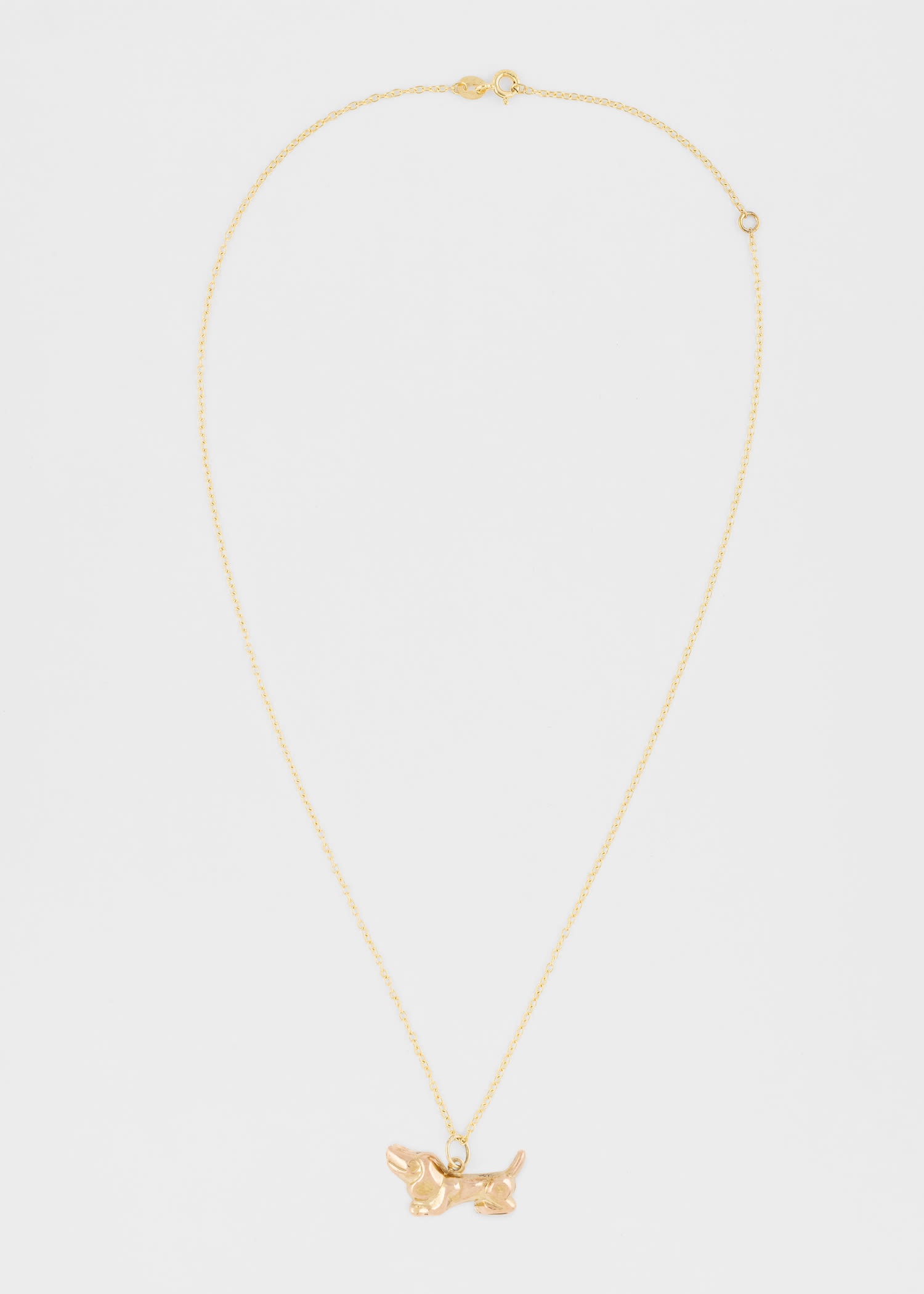 Georg Jensen 'Dachshund' Vintage Gold Necklace - 3