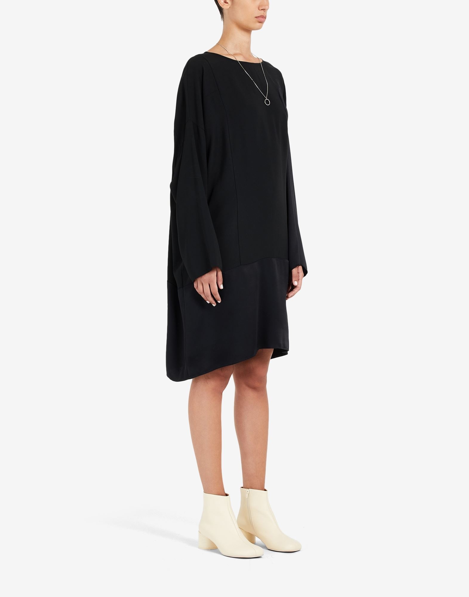 Double-faced satin dress - 3