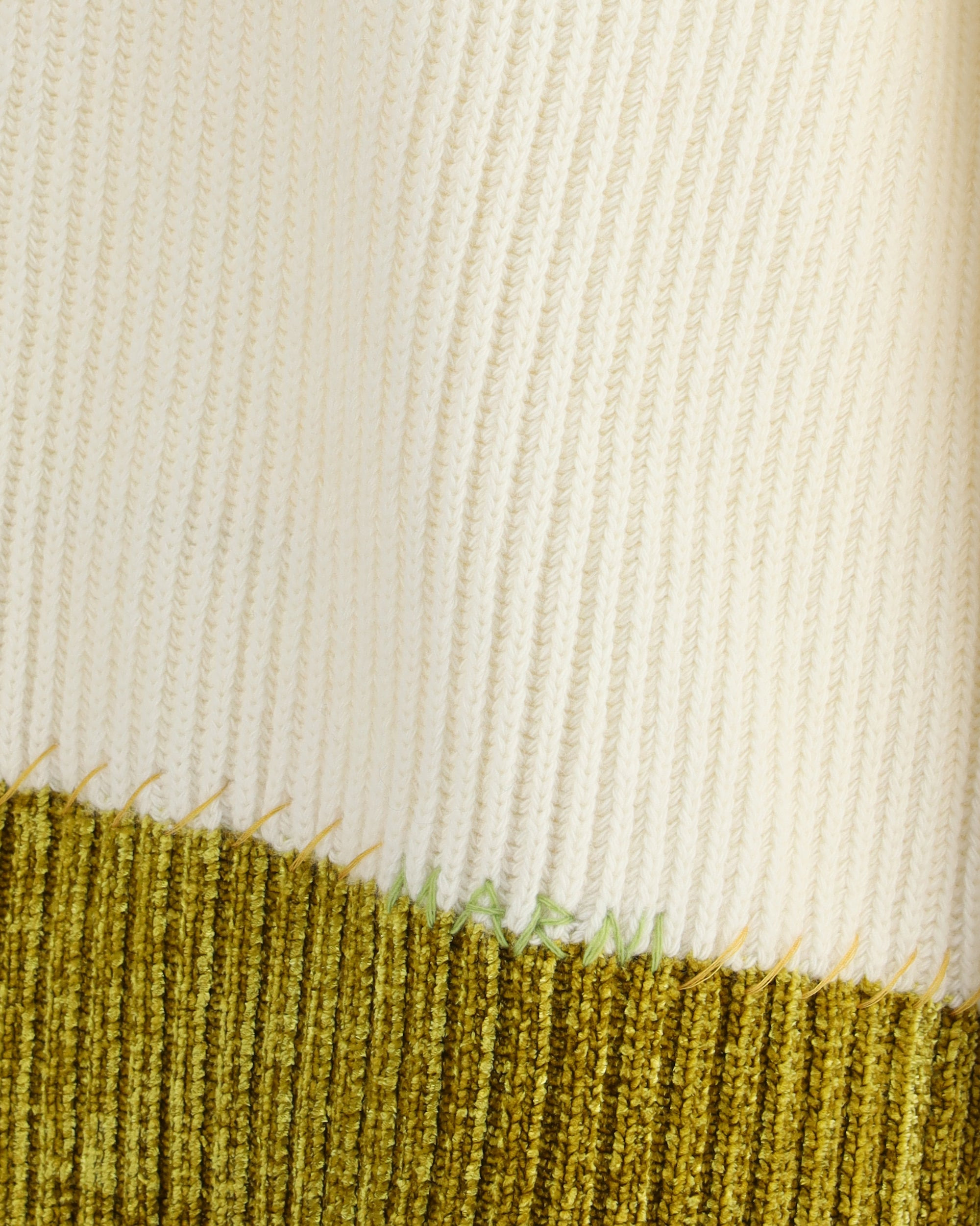 Color block wool Sweater - 3