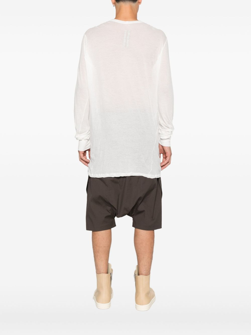 long-sleeve organic-cotton T-shirt - 3