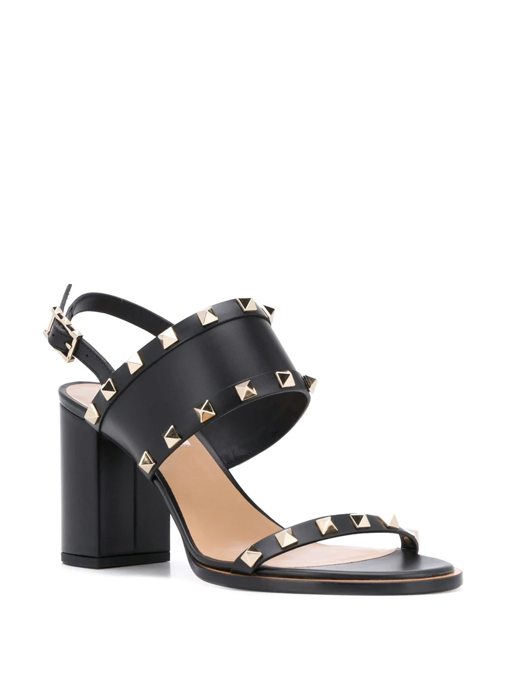 Rockstud slingback sandals - 2