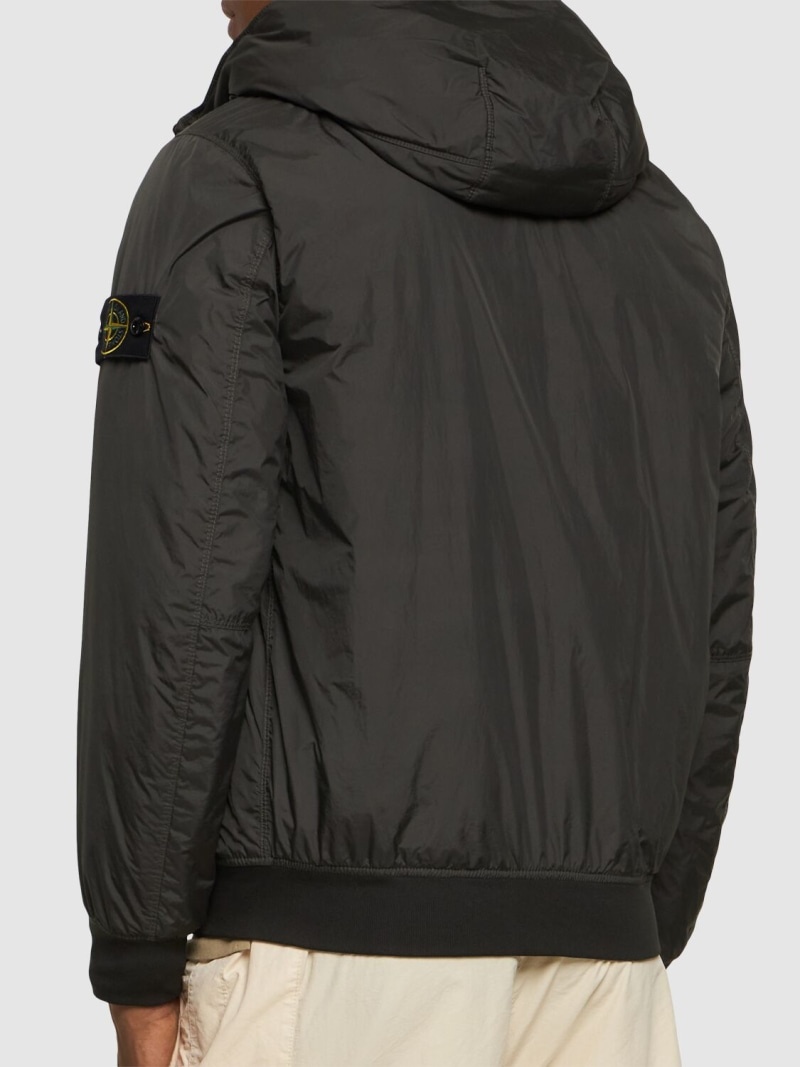 Hooded padded bomber jacket - 3