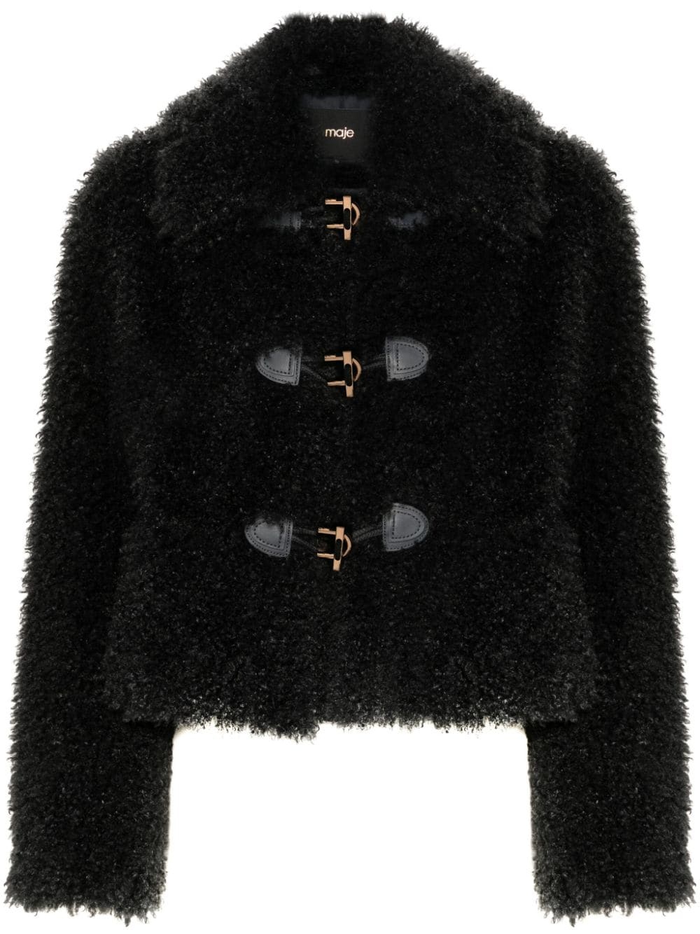 faux-shearling jacket - 1