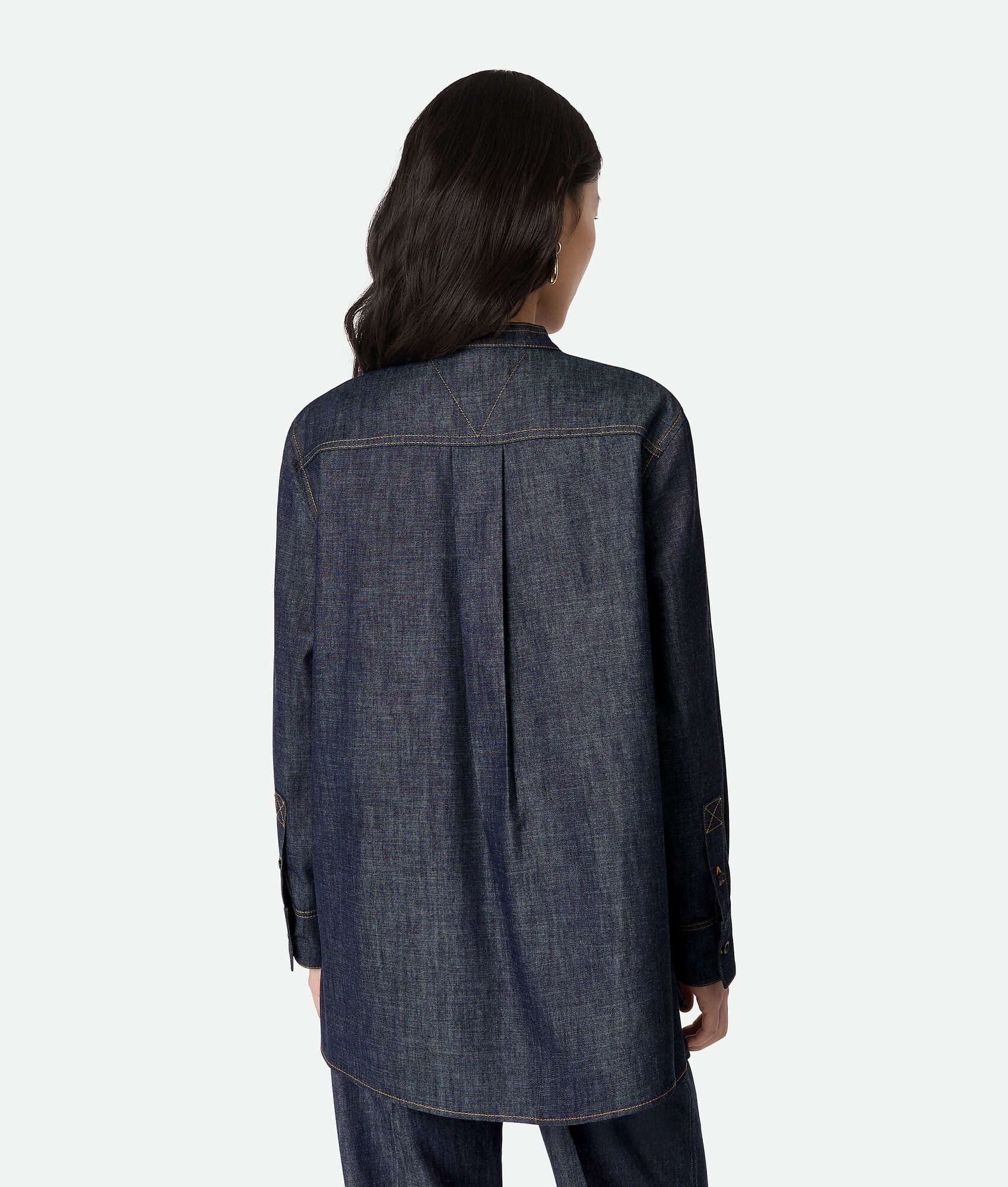 Indigo Denim Shirt - 3