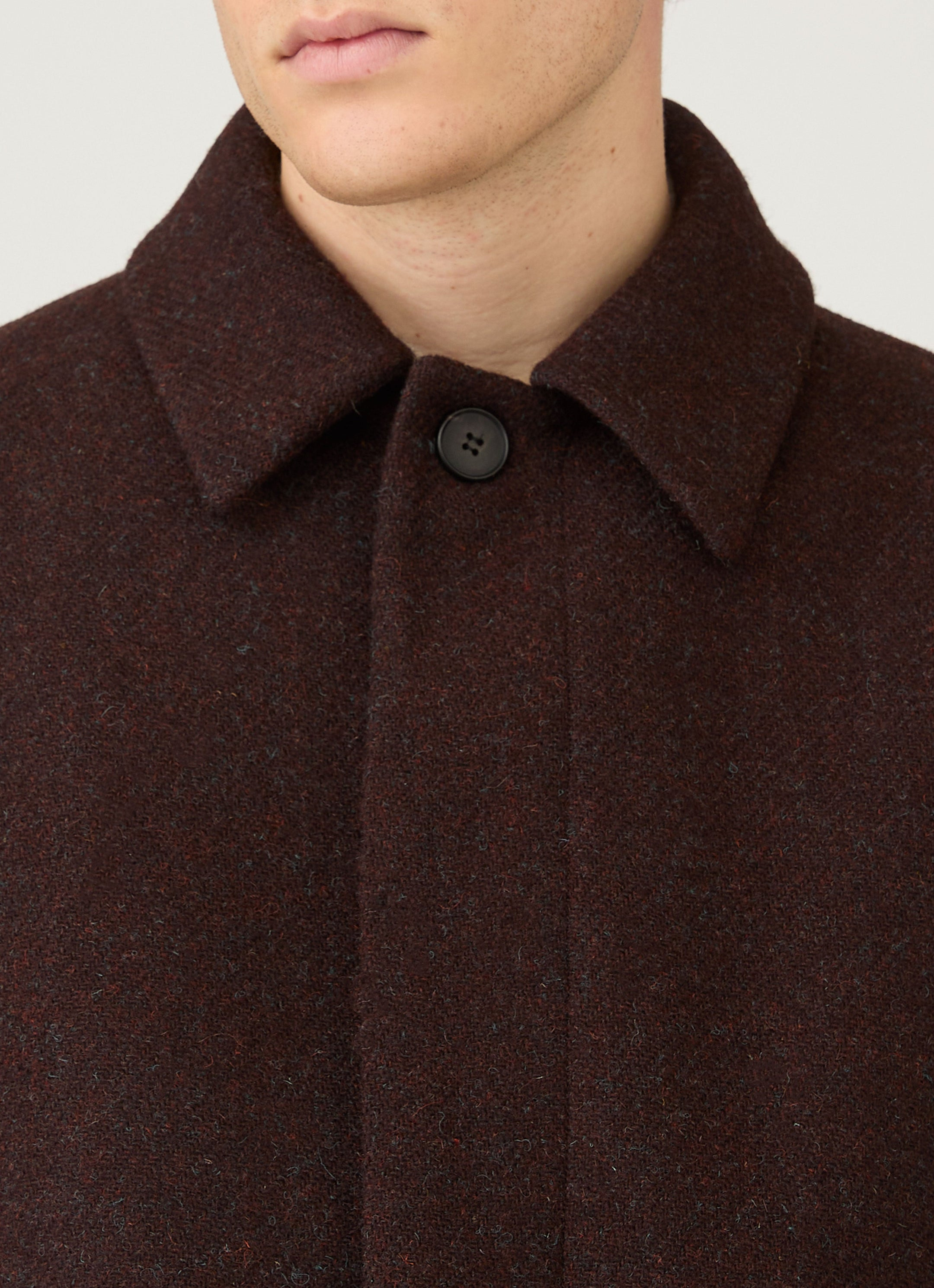 Harris Tweed Car Coat - 6