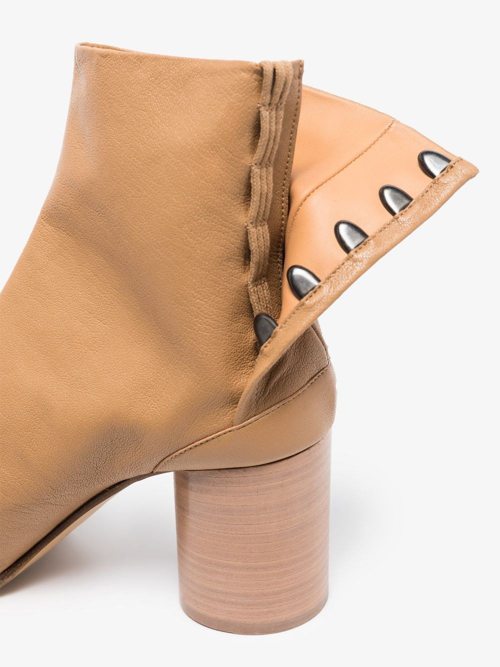 Tabi leather ankle boots - 9
