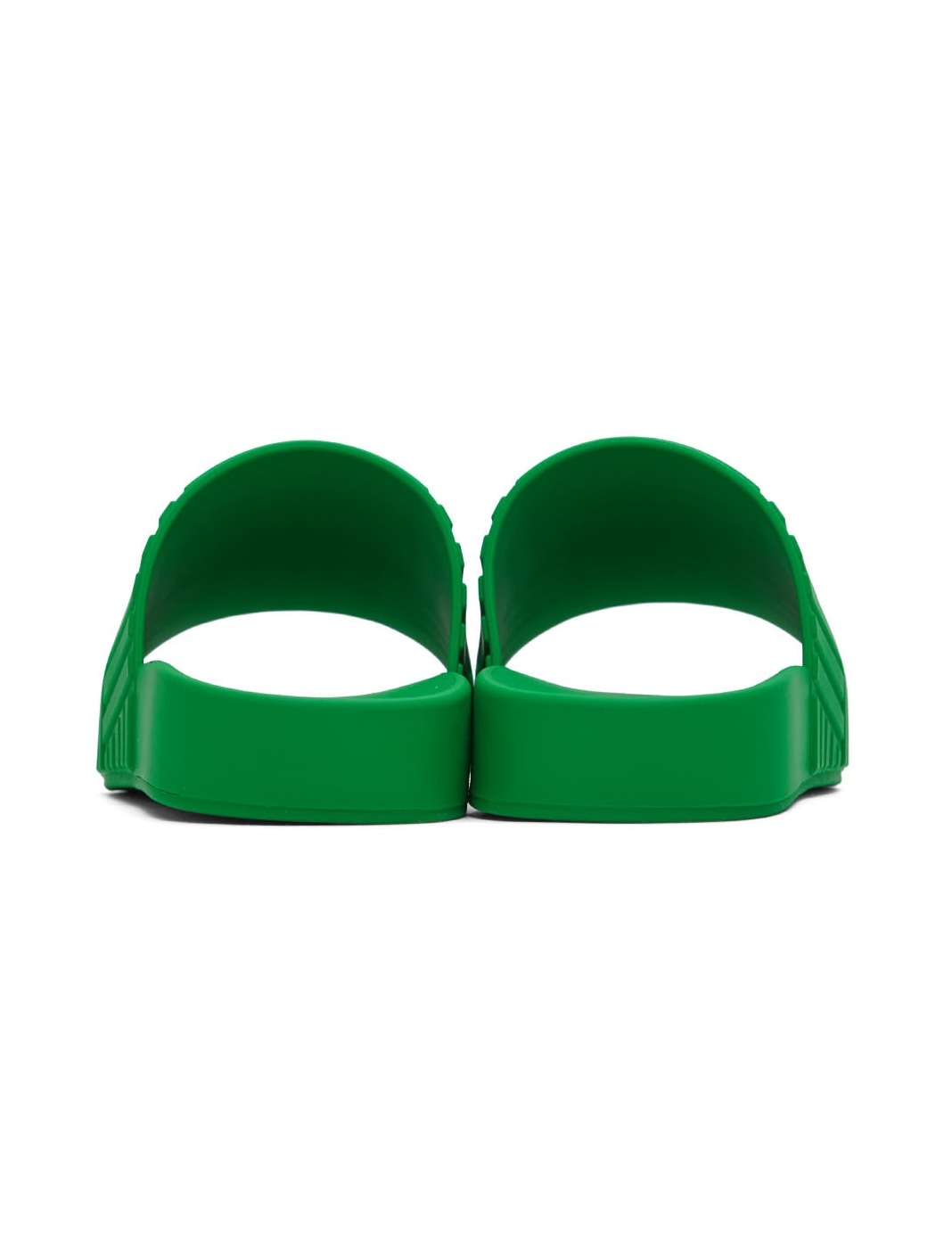 Green Slider Sandals - 2