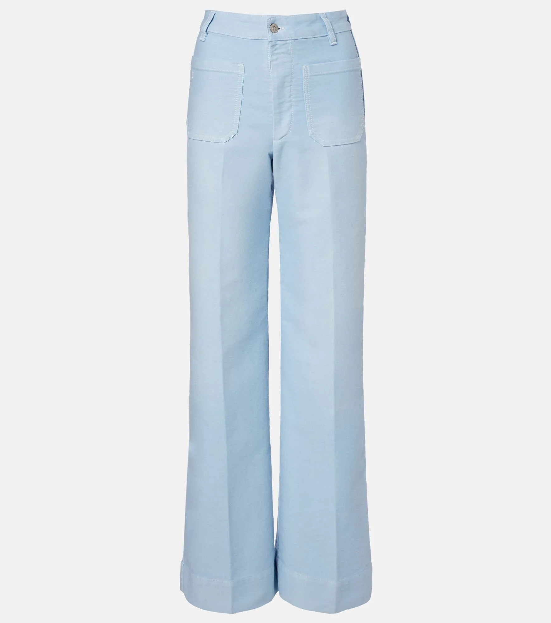 Alina mid-rise wide-leg jeans - 1