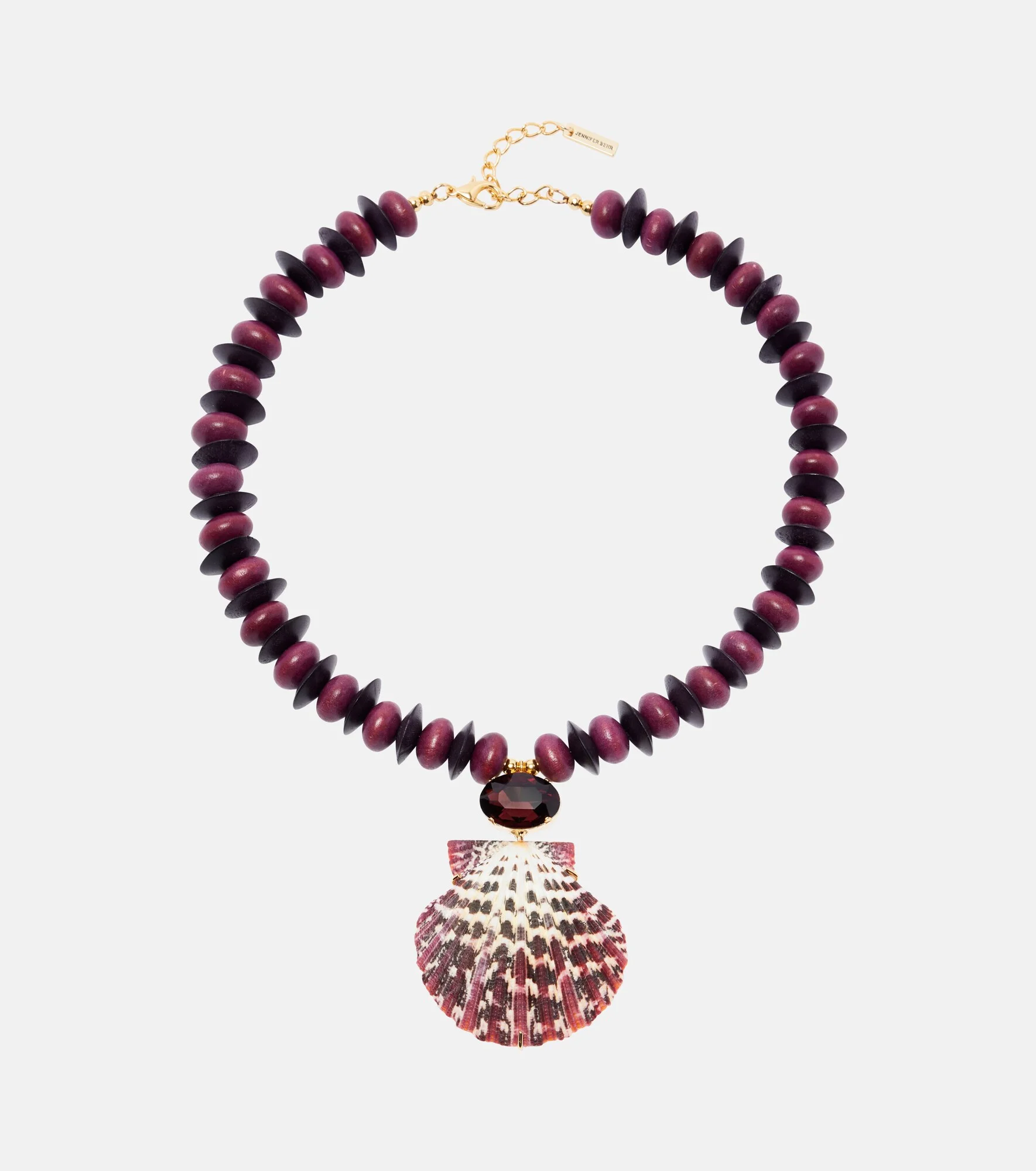 Miranda beaded pendant necklace - 1