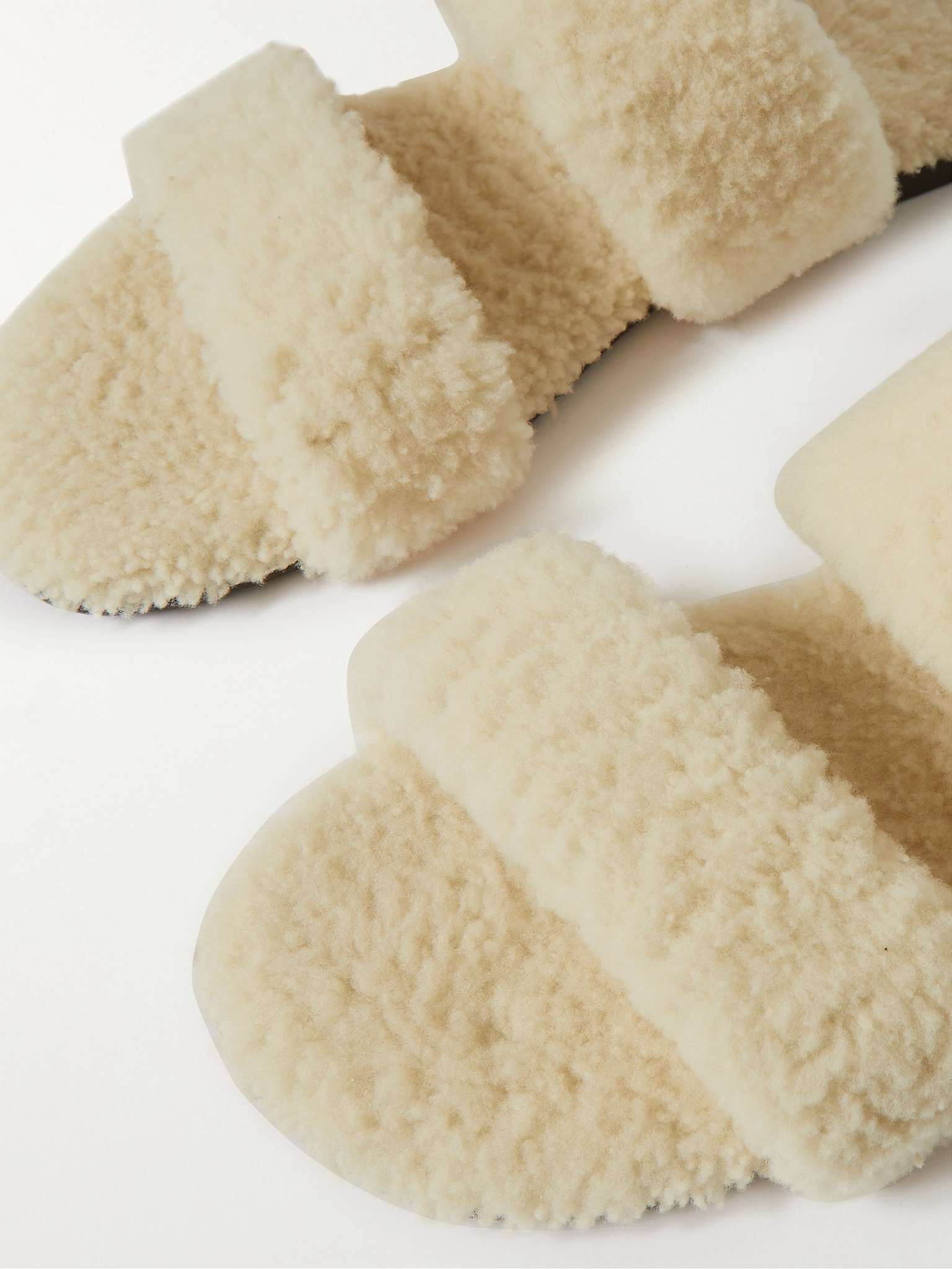 Shearling Mules - 6