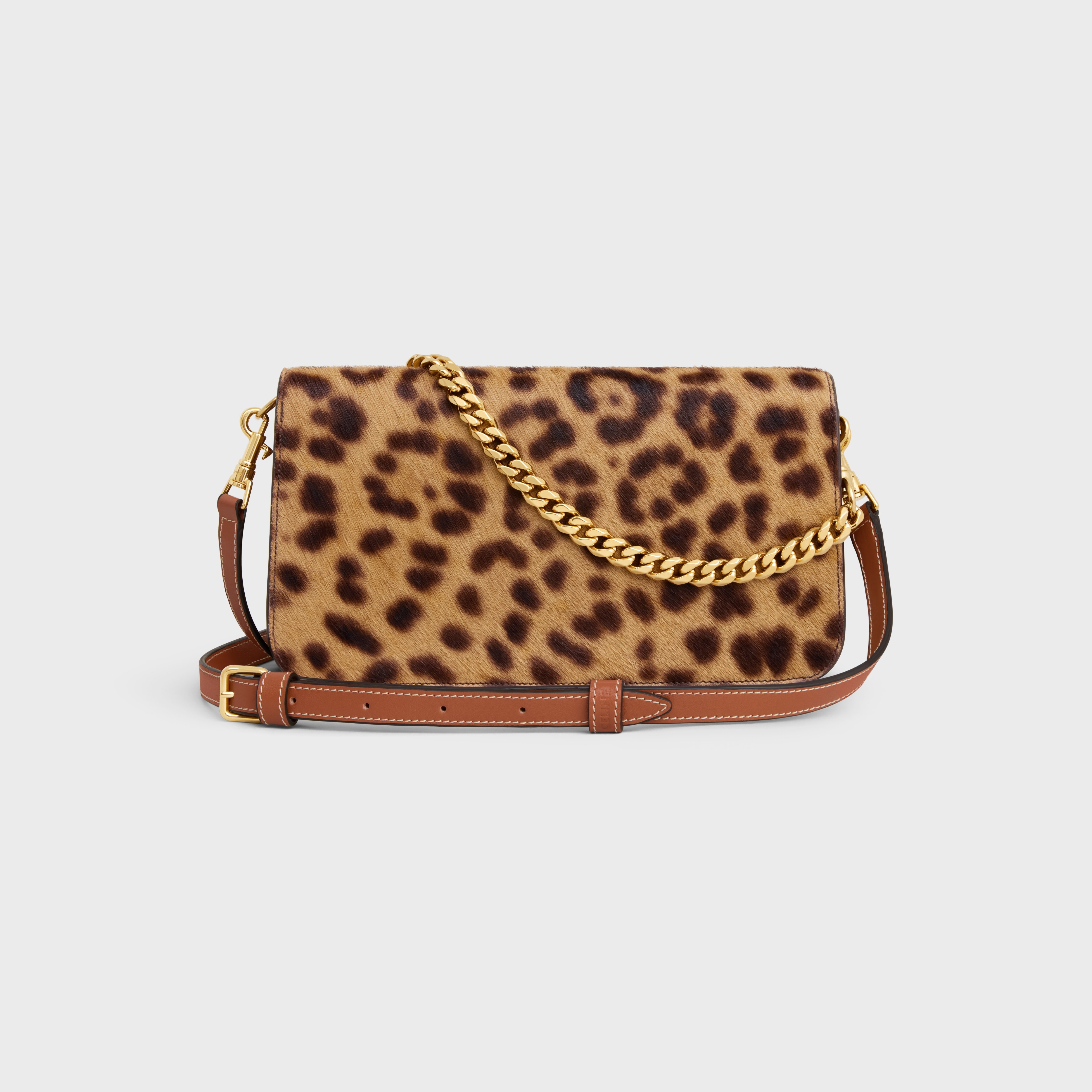 MULTIPOCHETTE in PONY CALFSKIN WITH LEOPARD PRINT - 3
