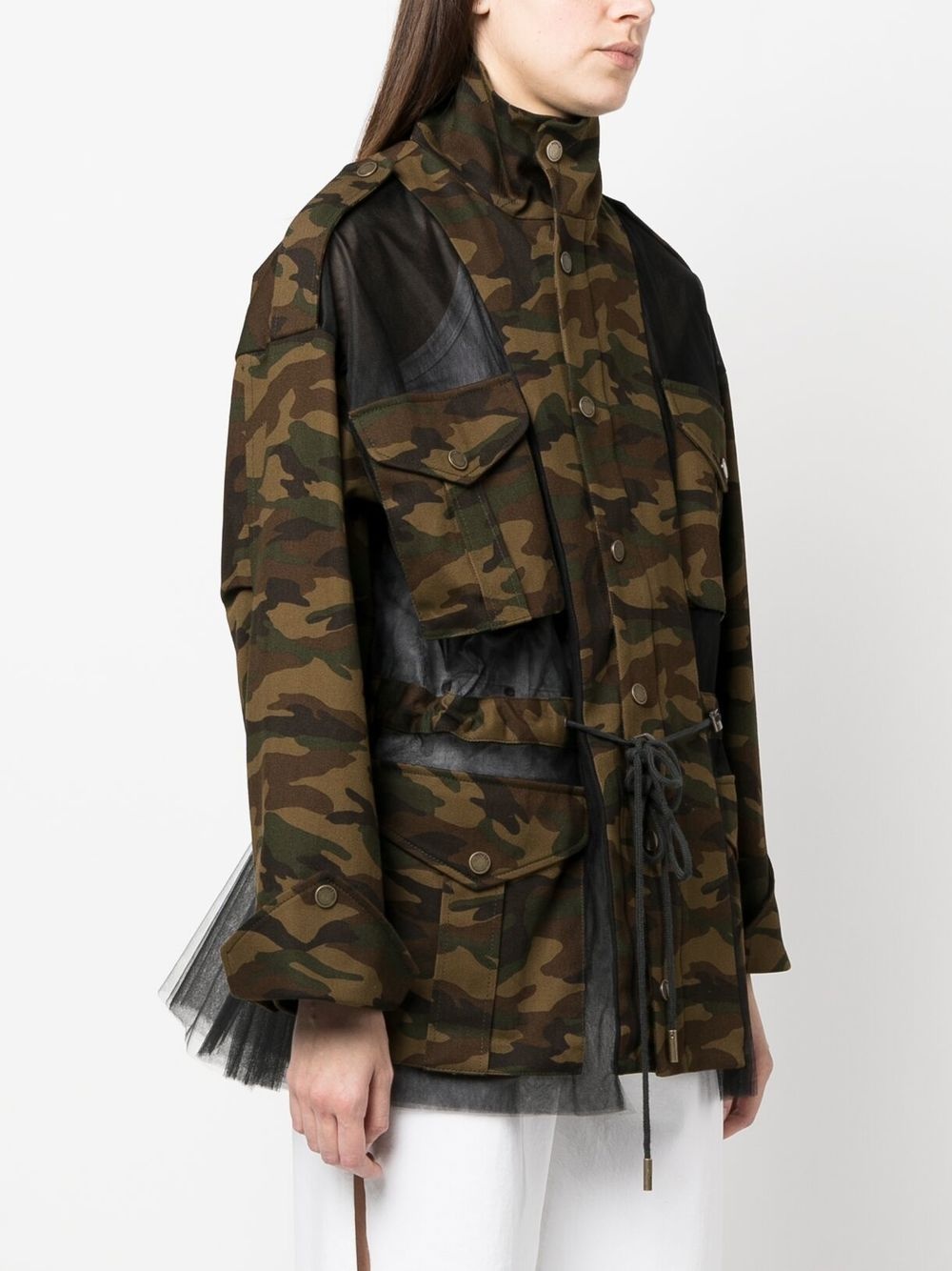deconstructed camouflage jacket - 3
