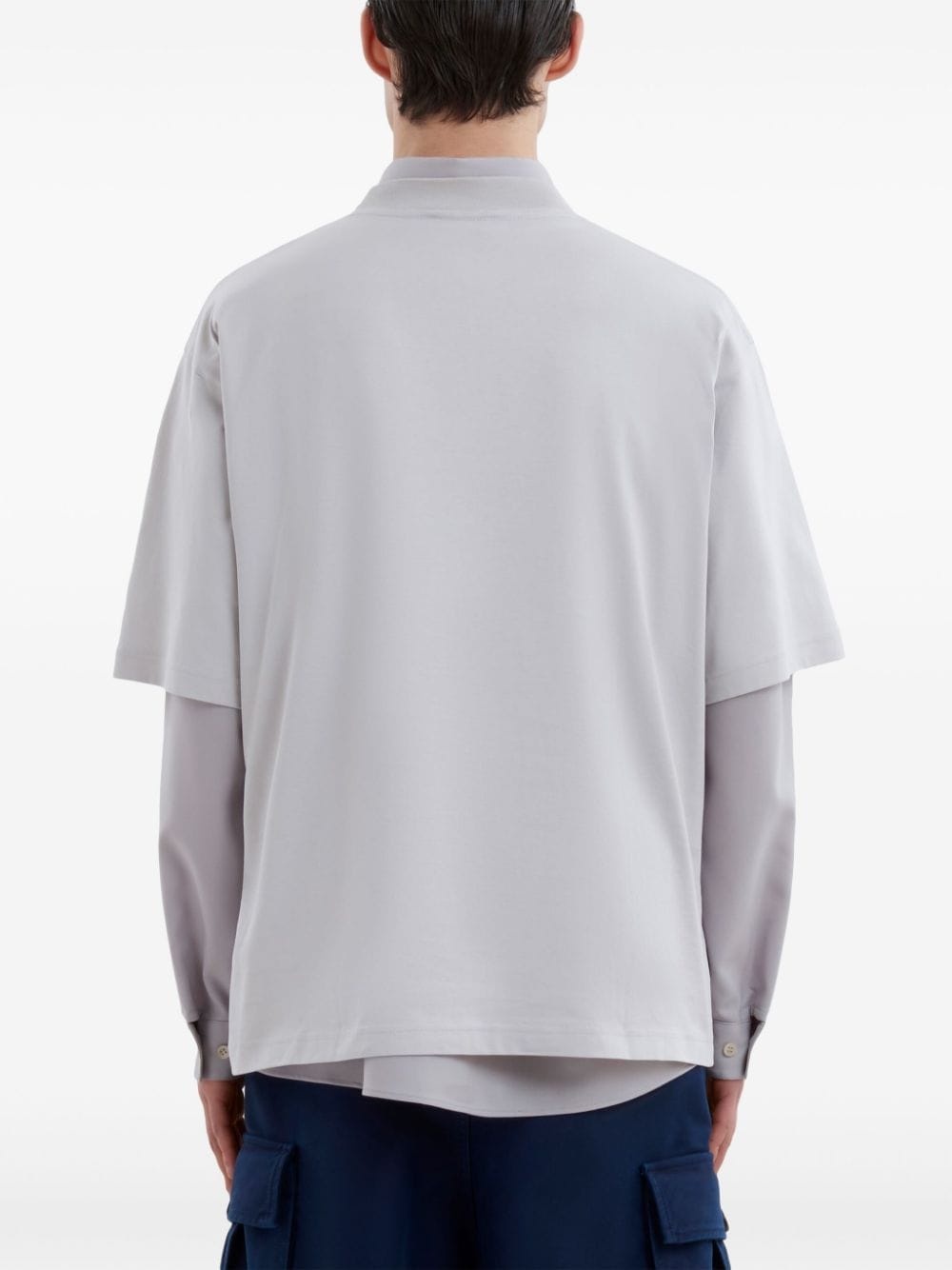 logo-print cotton T-shirt - 4