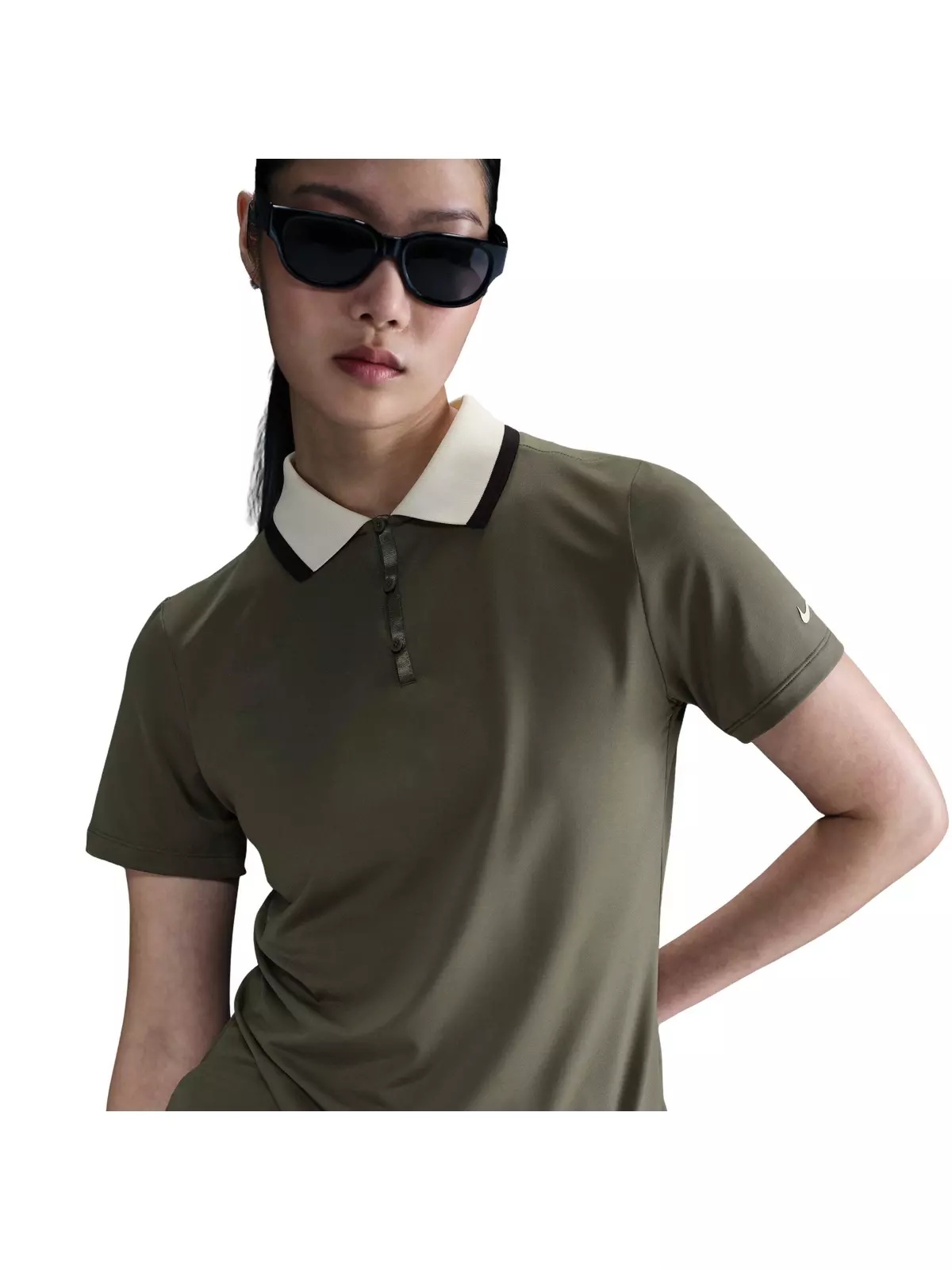 Women's Dri-FIT Tour Short-Sleeve Golf Polo -Green - 6