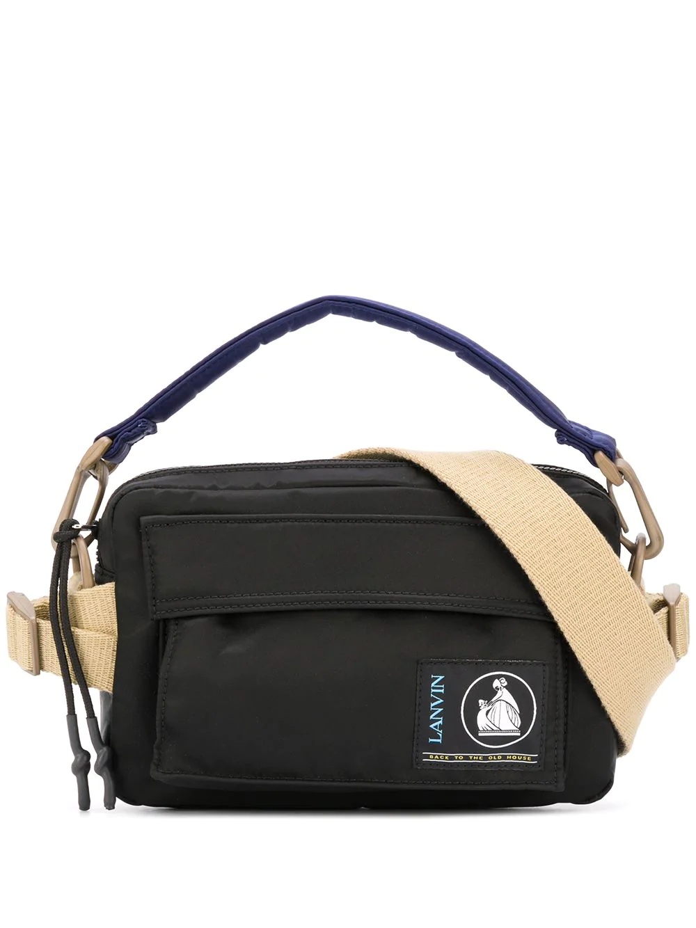 logo-patch belt bag - 1