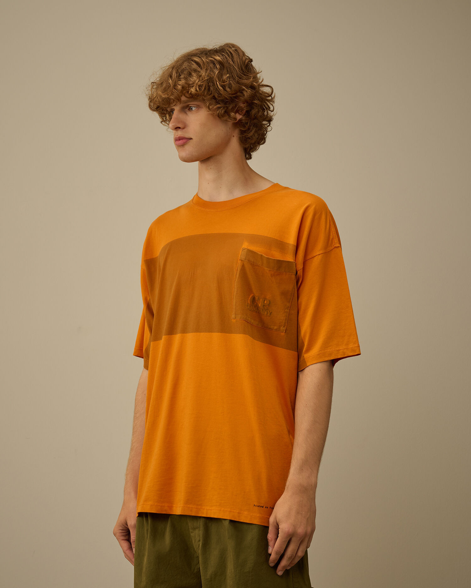 24/1 Jersey Short Sleeve Printed Chest Pocket T-Shirt - 3
