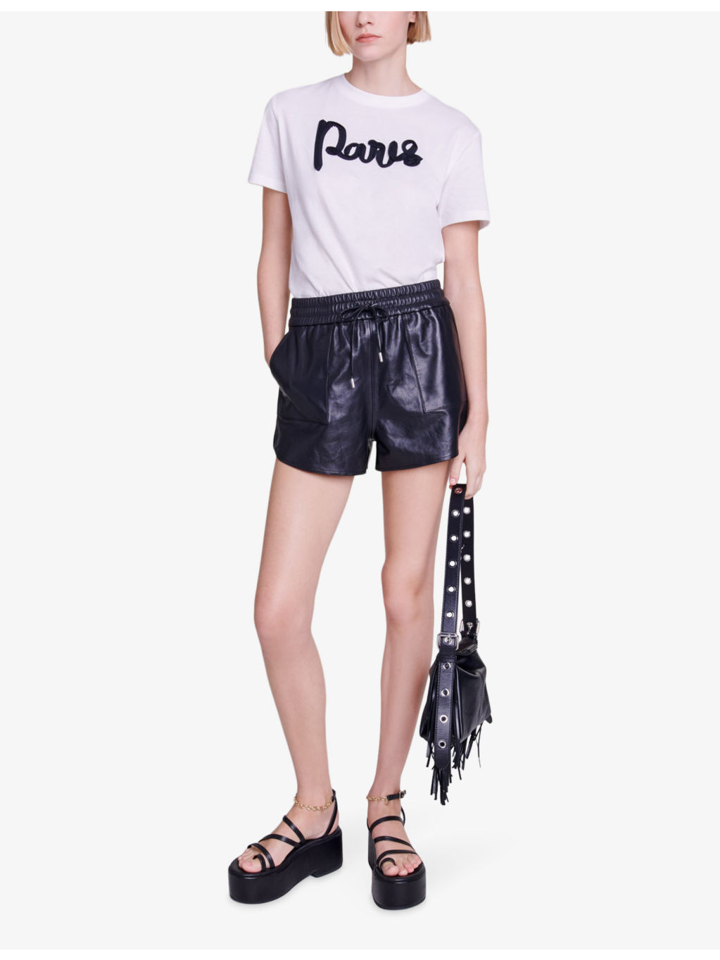 Graphic-print short-sleeve cotton T-shirt - 2