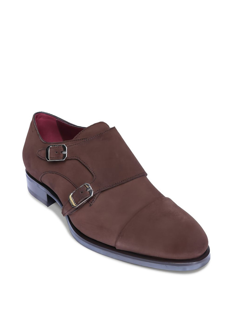 Brioni buckle-strap monk shoes outlook