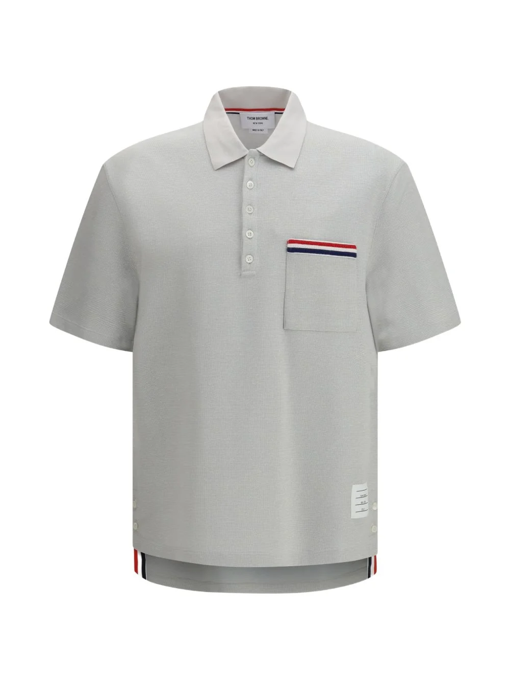 chest-pocket polo shirt - 1