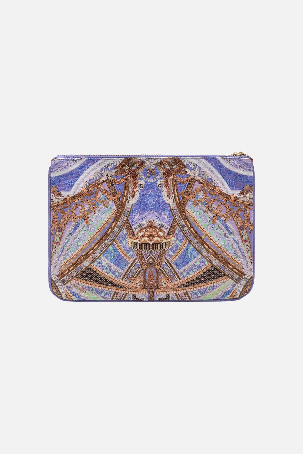 SMALL CANVAS CLUTCH GILDED PLEASURES - 2