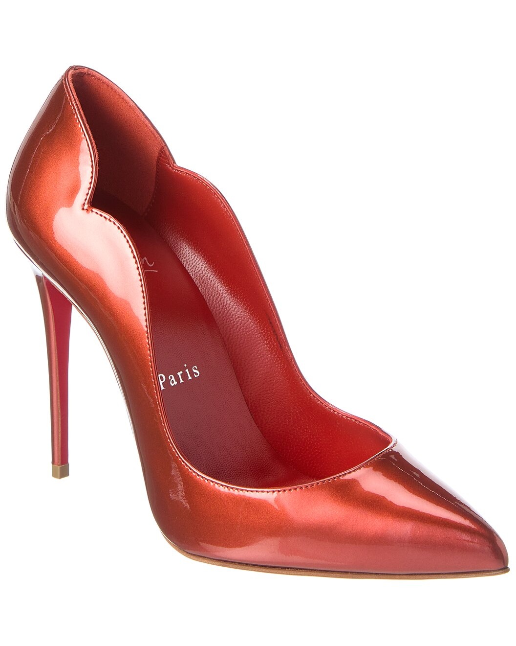 Christian Louboutin Hot Chick 100 Patent Pump - 1