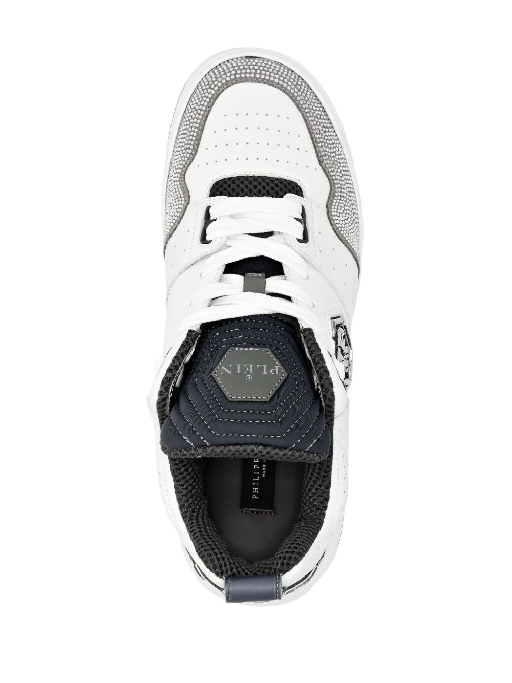 Hexagon Crystal low-top sneakers - 4