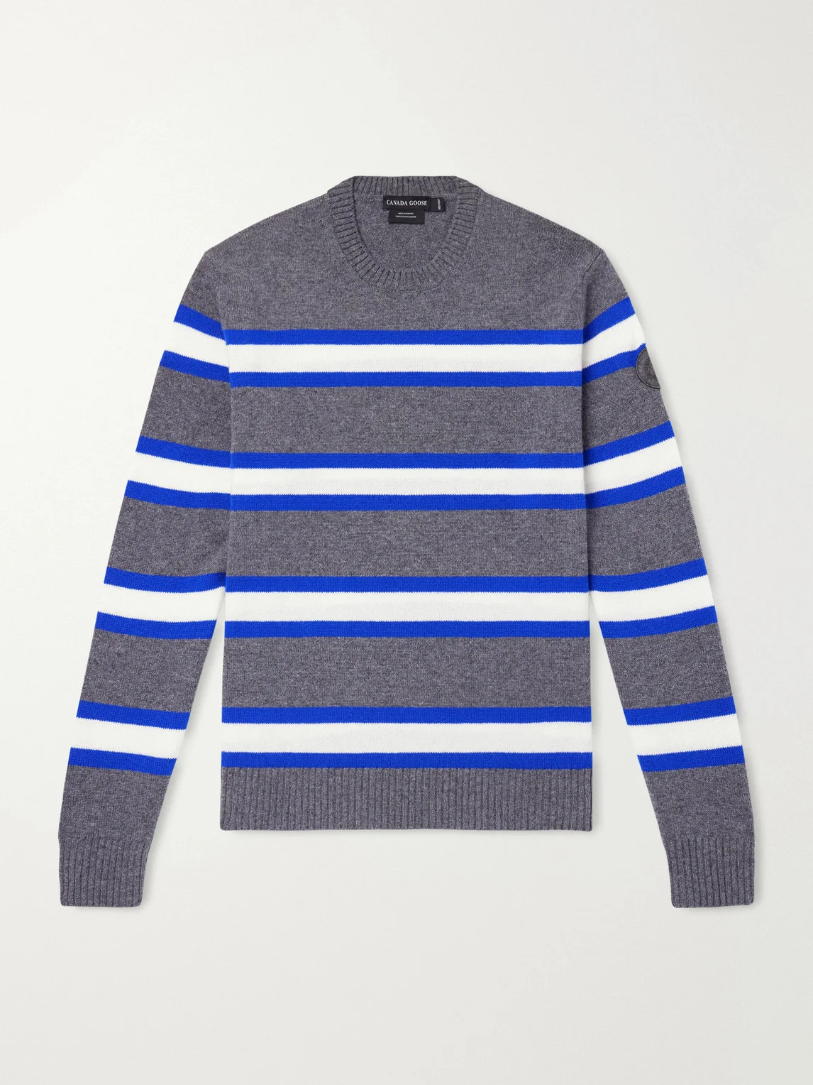 Matawin Striped Wool Sweater - 1