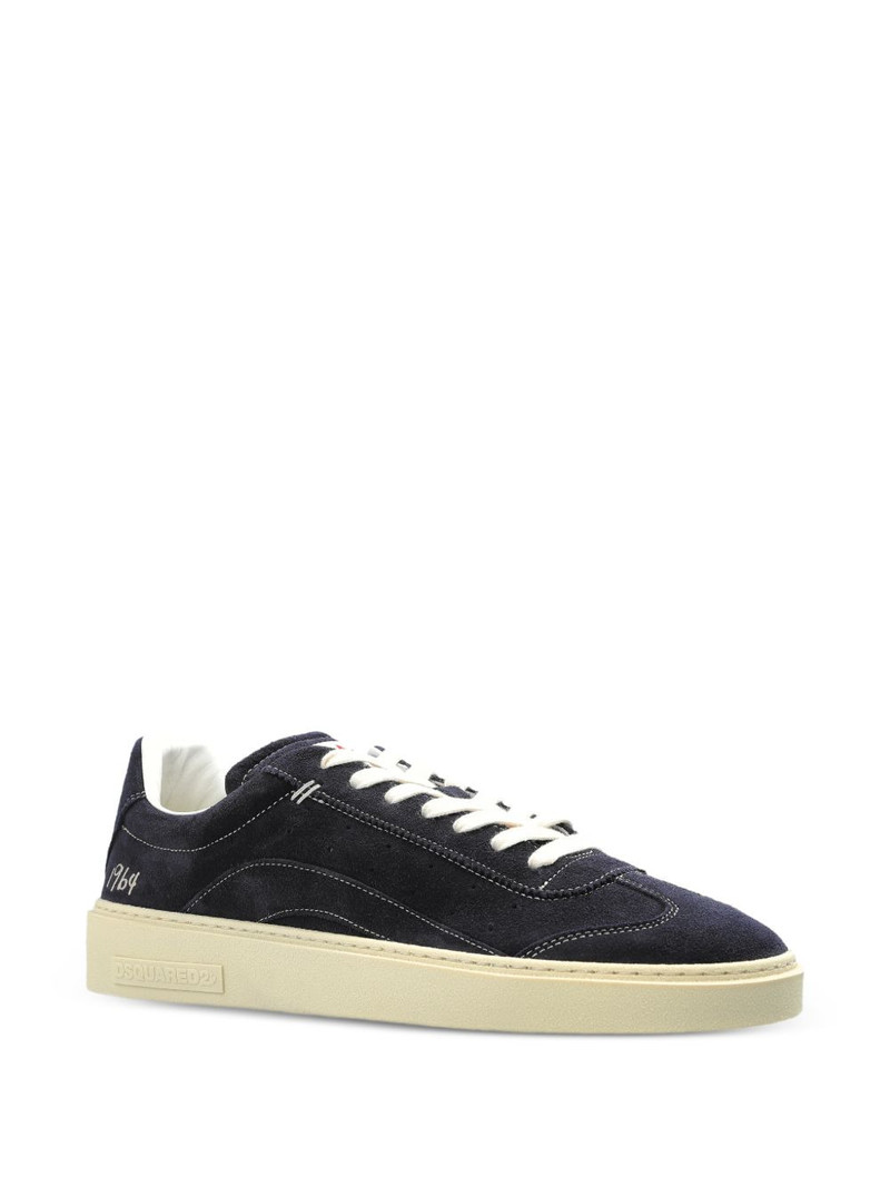DSQUARED2 calf leather trainers outlook