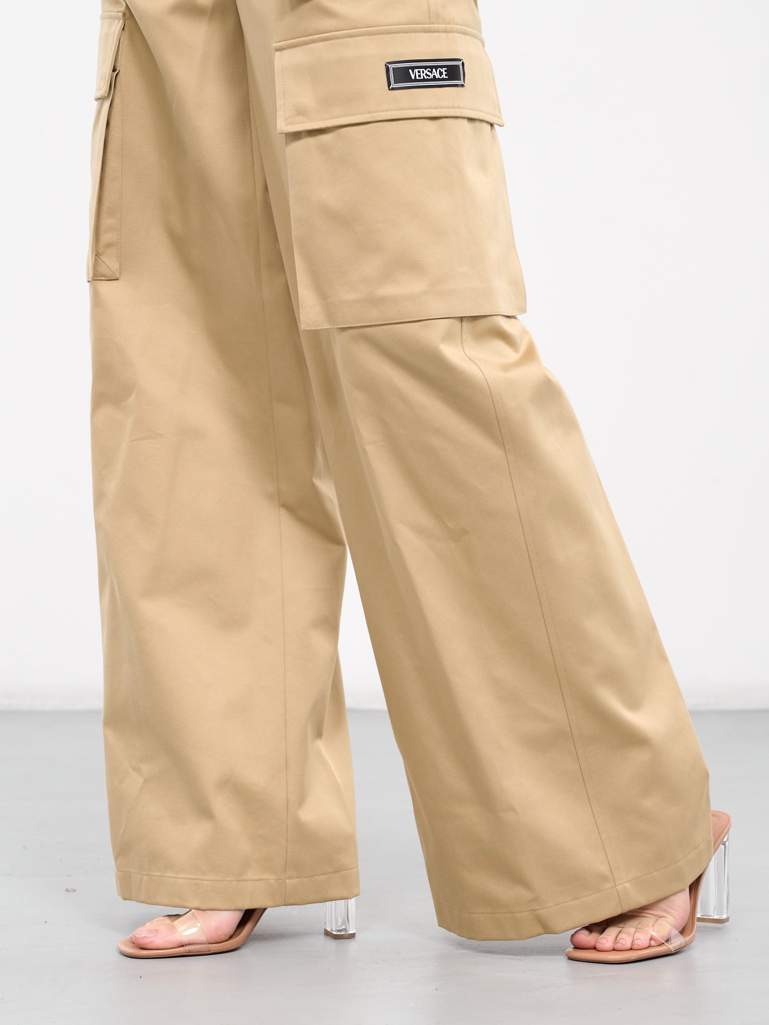 Gabardine Cargo Pants - 5