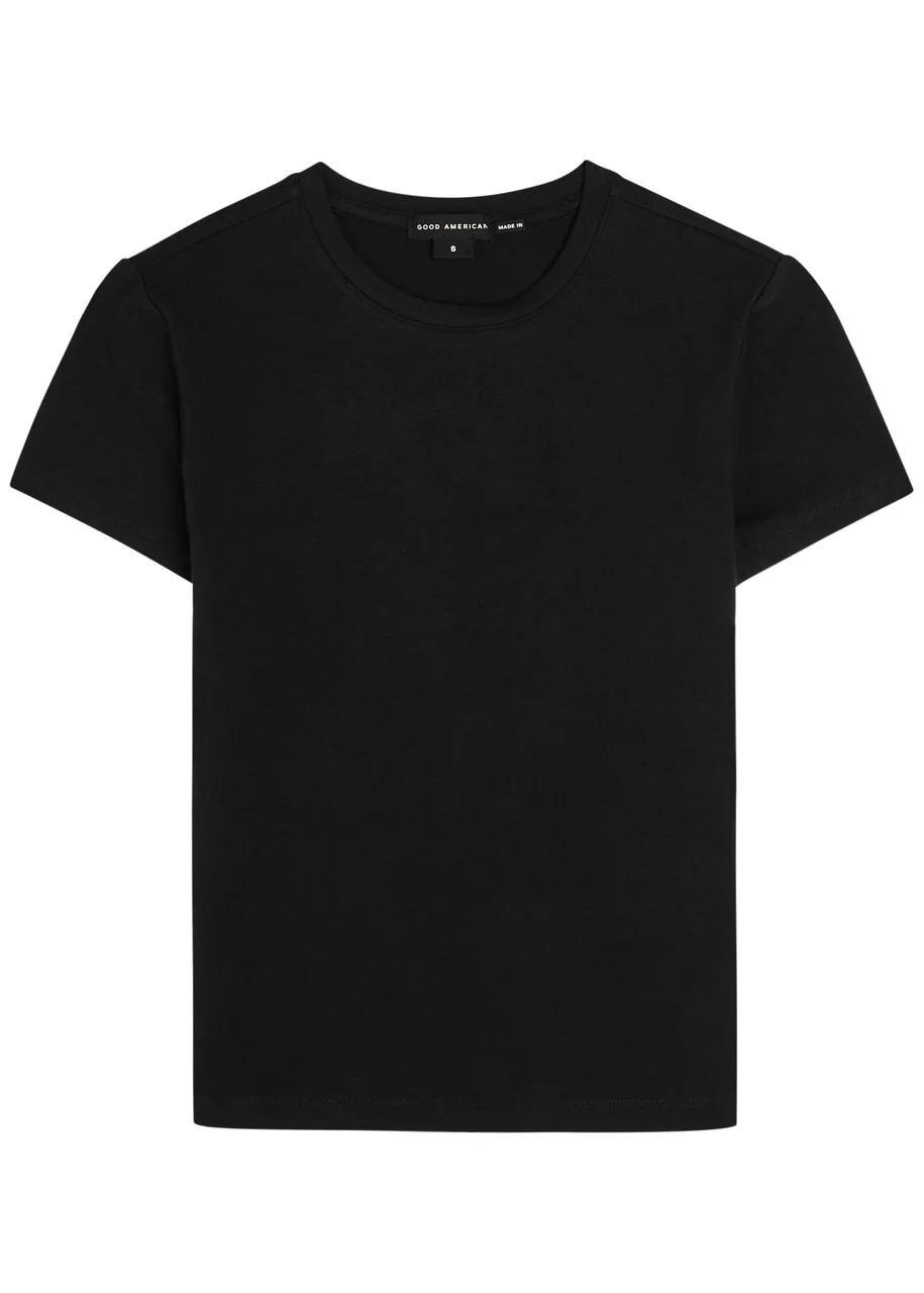 Good American Stretch-cotton T-shirt - 1