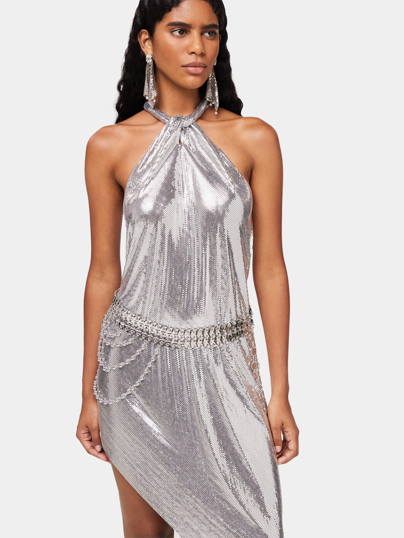 rabanne 1969 CHAIN BELT WITH SILVER PASTILLES outlook