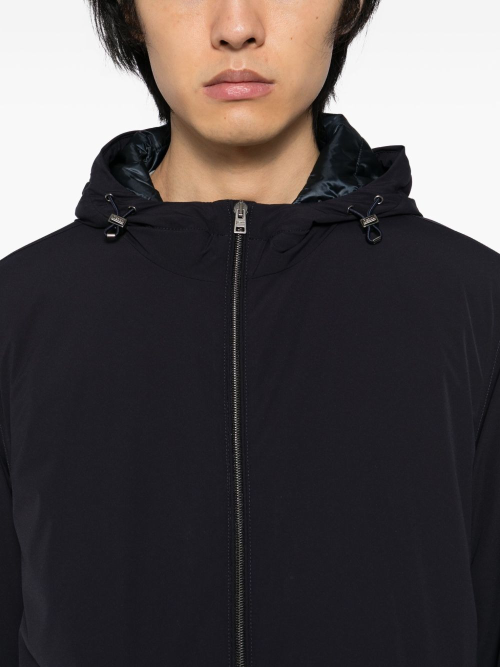 hooded lightweight coat - 5