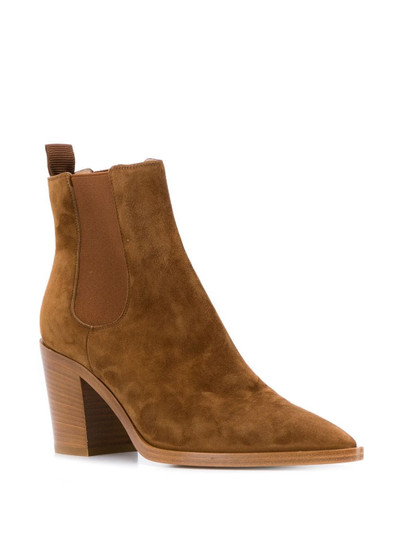 Gianvito Rossi Chelsea suede boots outlook