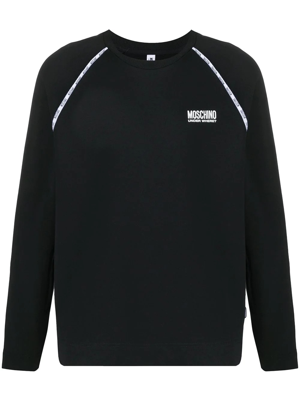 logo patch sweatshirt - 1