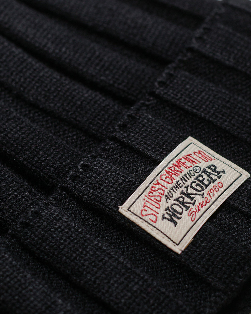 Stüssy Stüssy Workwear Cuff Beanie Black outlook