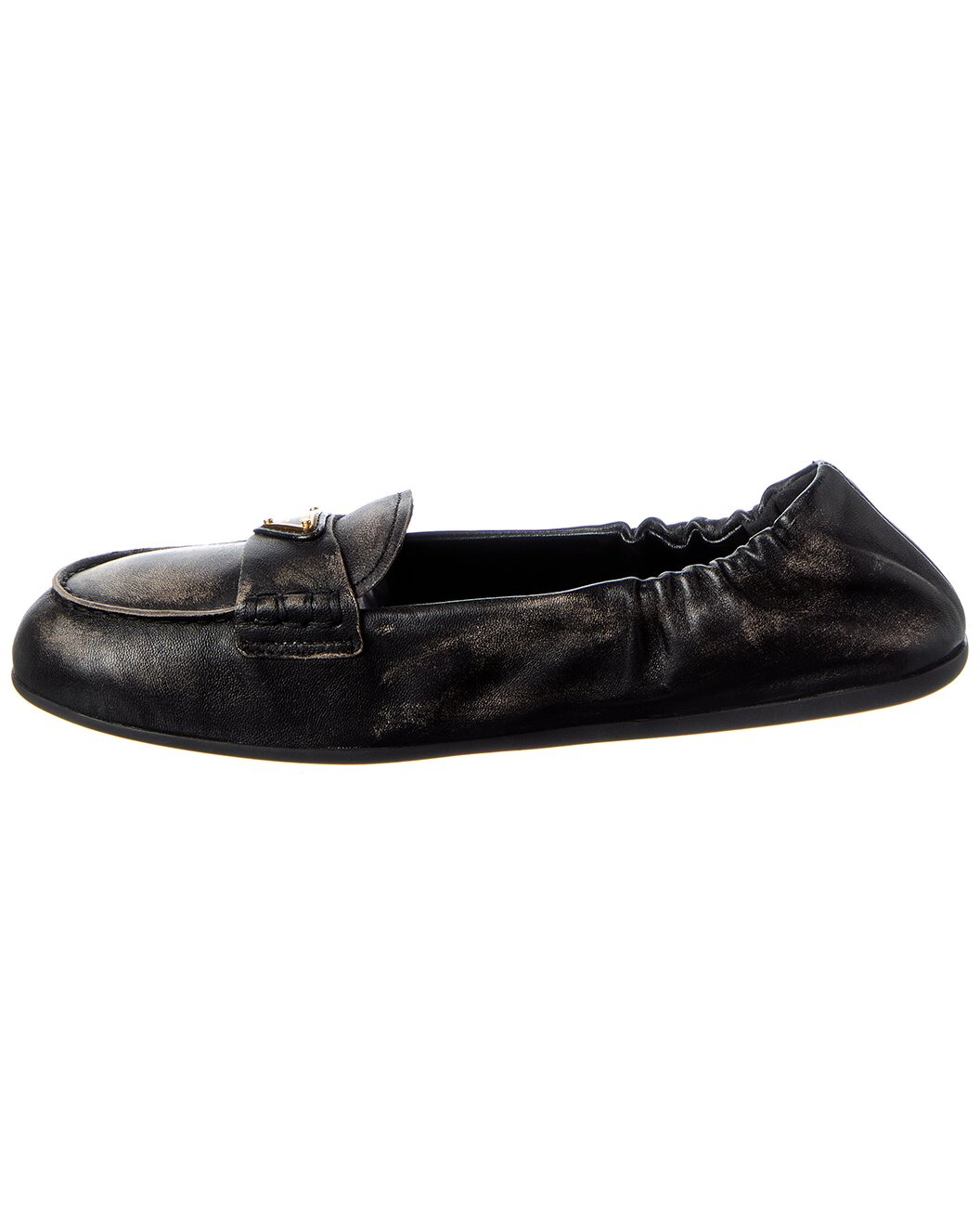 Prada Logo Leather Loafer - 2