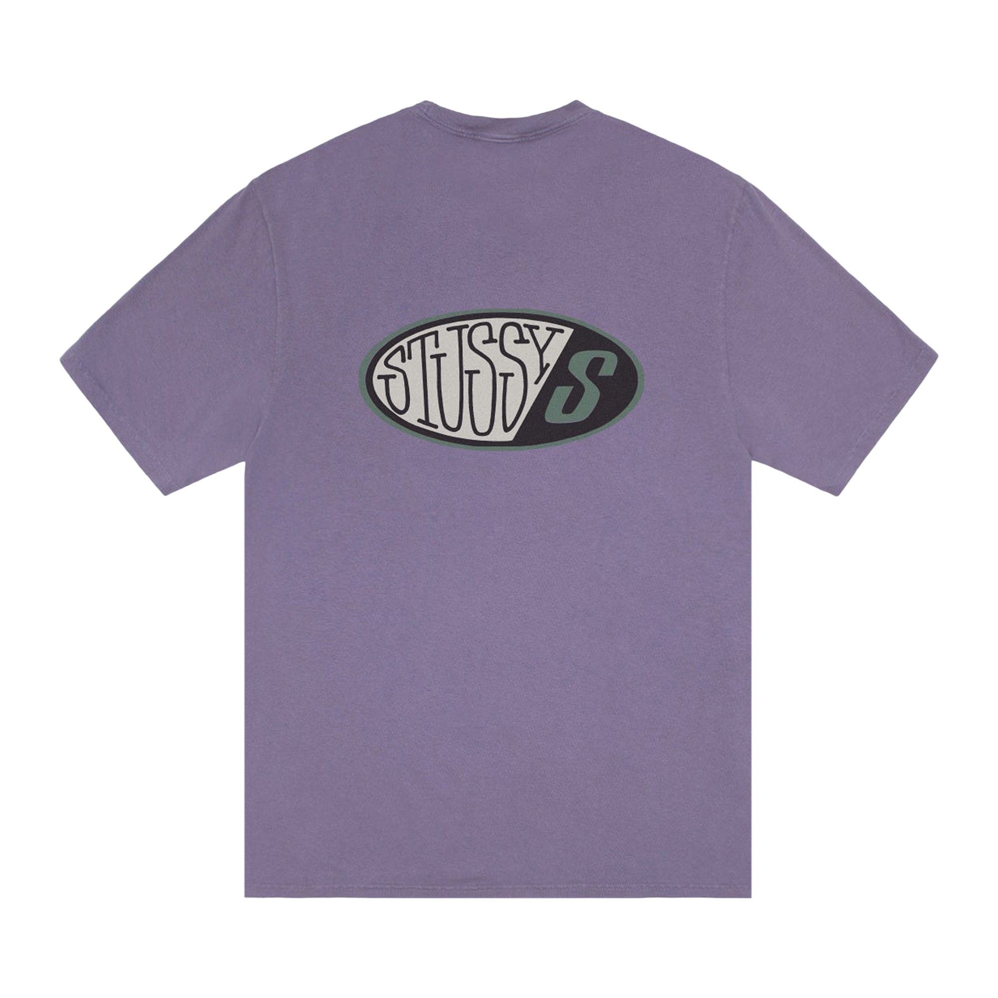Stussy Pitstop Tee Pigment Dyed 'Grape' - 2