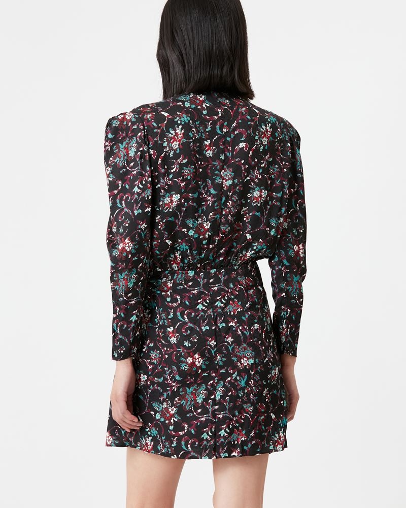 BAIKAL FLORAL MINI DRESS - 5