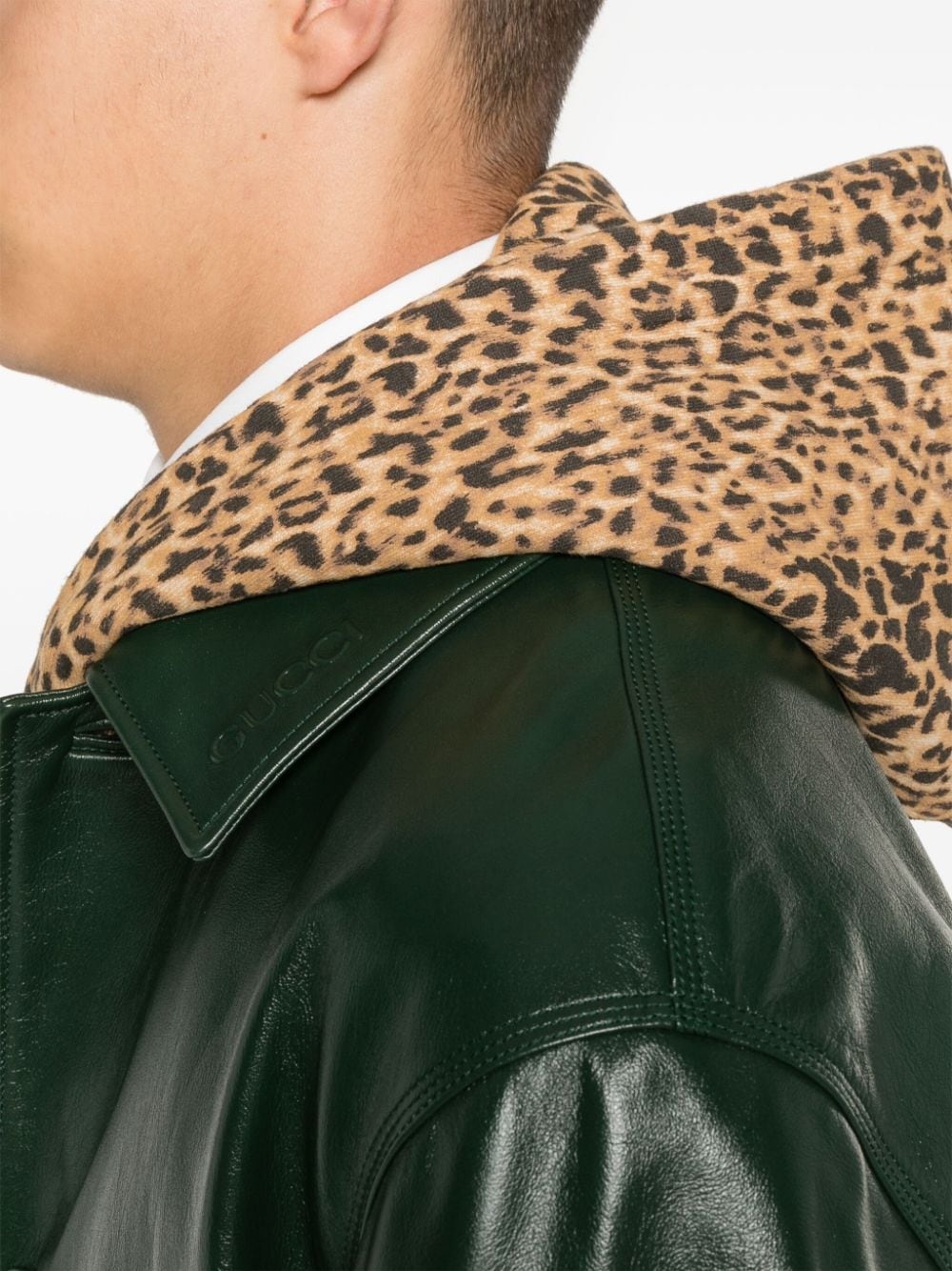 Gucci Trench In Pelle Lucida - 6