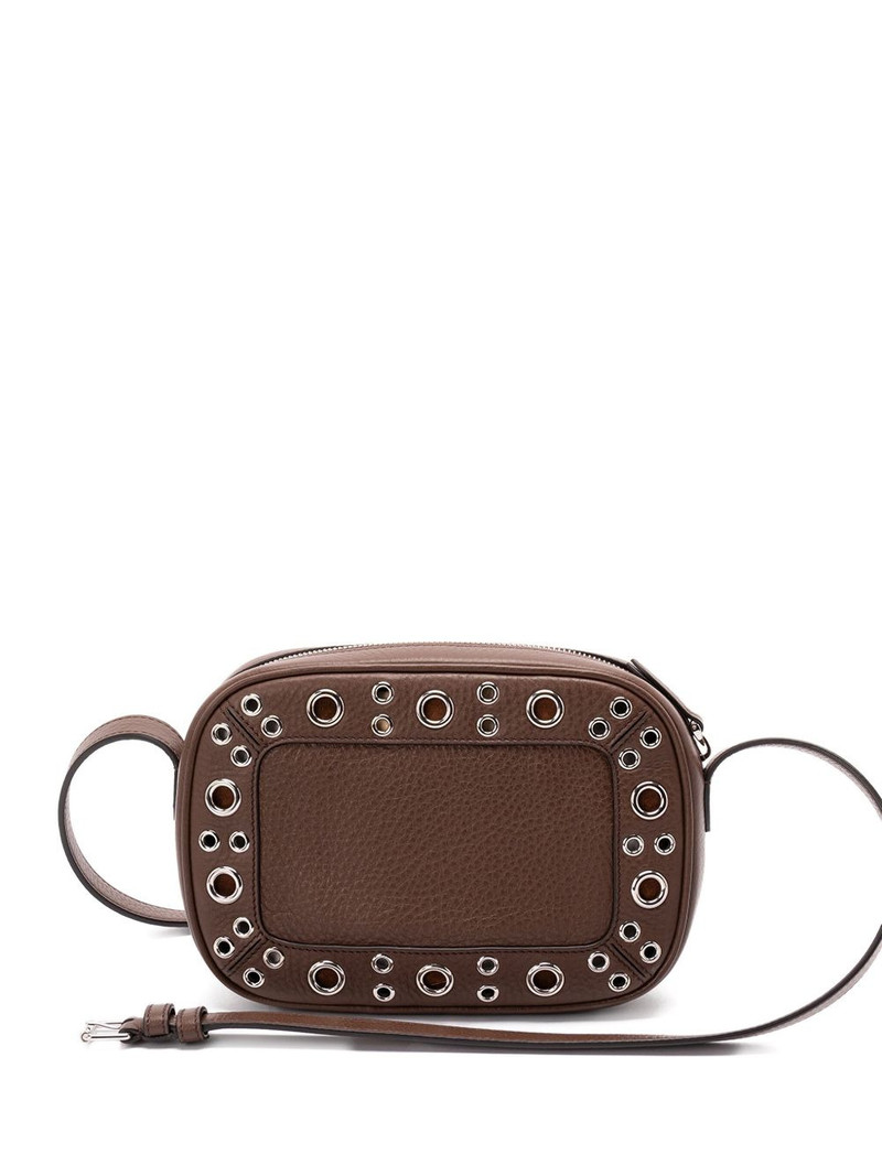 Valentino Nellcôte eyelet-embellished cross body bag outlook
